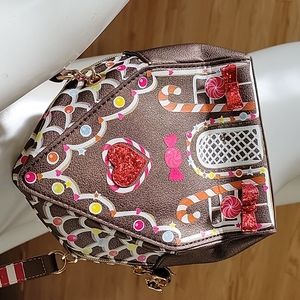 Betsy Johnson Kitsch Gingerbread House bag